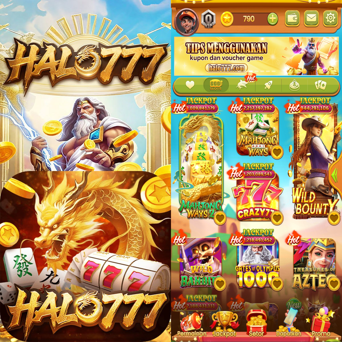halo777 tampilan 2